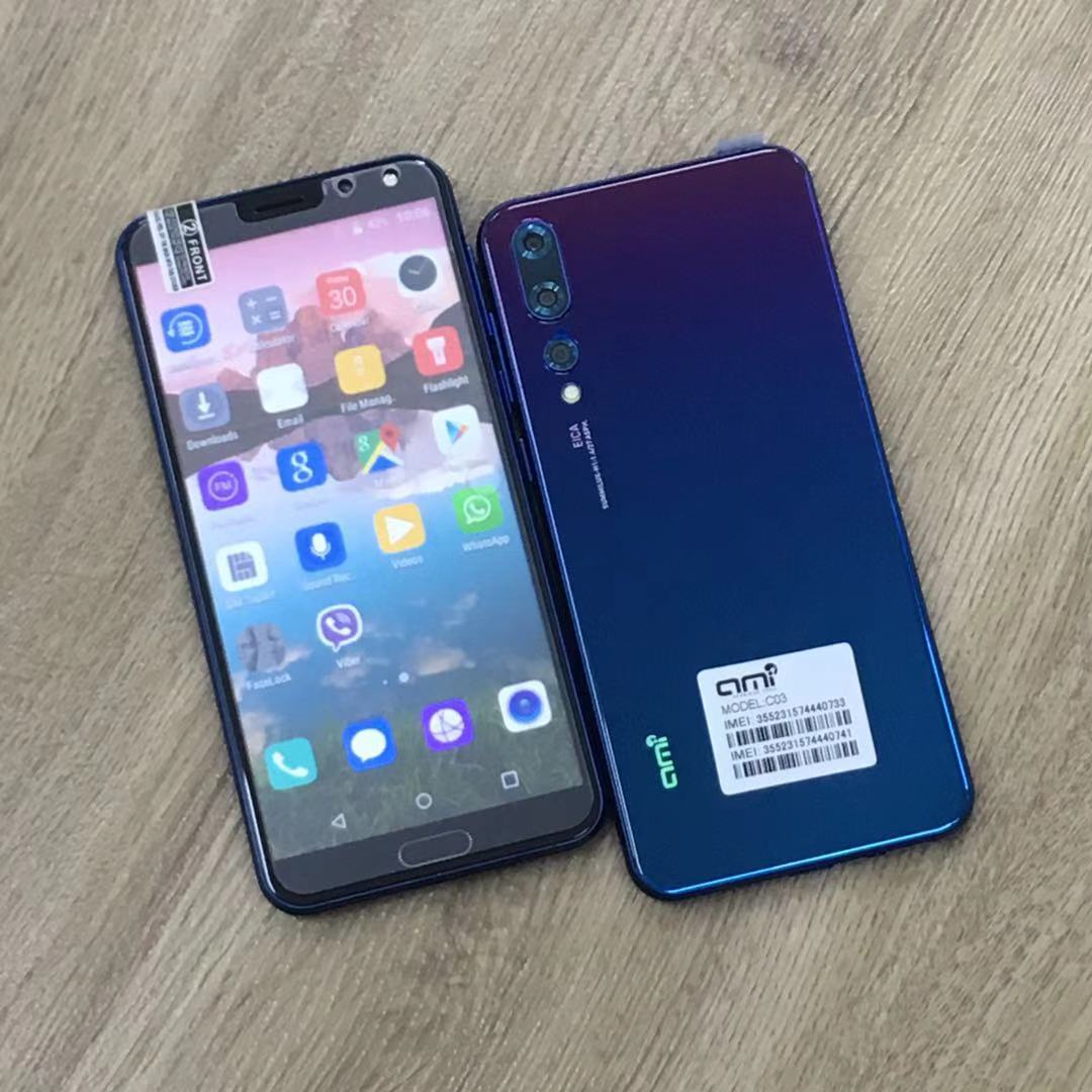 (BLUE)AMI C03 2+16GB 5.5''Inch Dual Sim Android Phone(Ready Stock)
